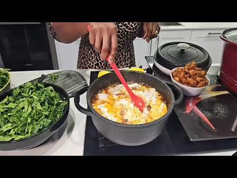 Authentic Spinach stew