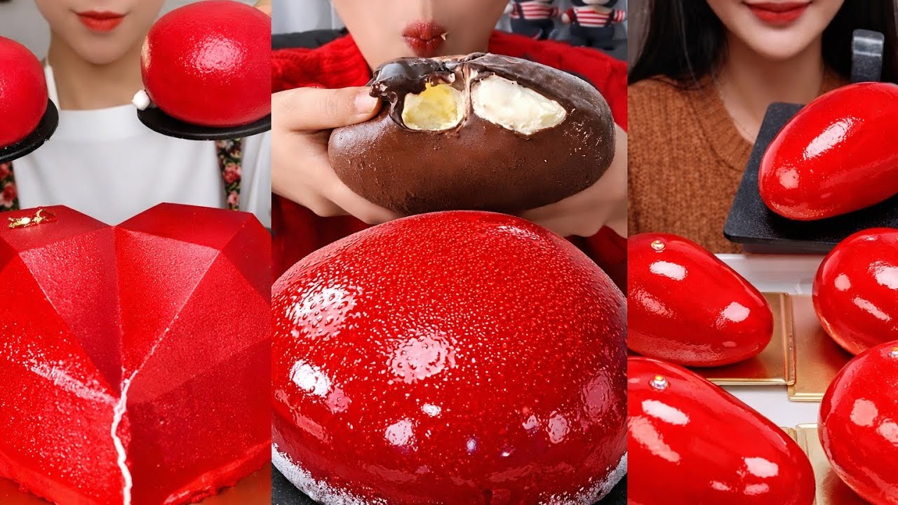 ASMR EATING CAKE AND ICE CREAM 🍨🍦 