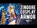 LED Zinogre Armor Part 2 - Monster Hunter