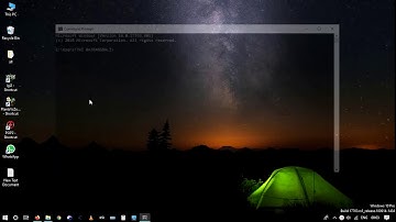 How to make the Command Prompt window transparent and change its colour | PKS
