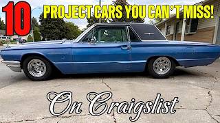 Don’t Miss These 10 Project Cars for Sale on Craigslist Today!