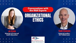 Week 3 - Organizational Ethics with Todd Stanson