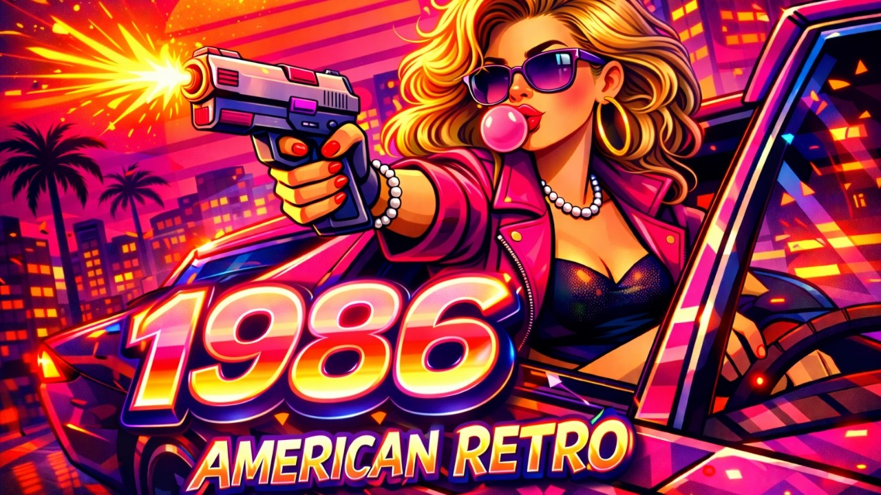 1986 AMERICAN RETRO 🌴 Neon Night Drive | Synthwave & Chillwave Classics