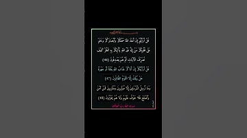 سورة الانعام - سورة 06 - اية (48-46)