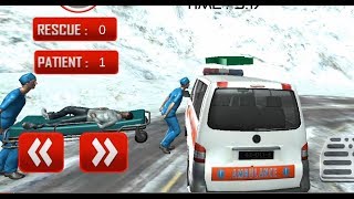 Şehir ambulansı yaralı kurtarma #1 - Çocuklar için ambulans oyunu - ambulans çizgi film animasyon screenshot 3
