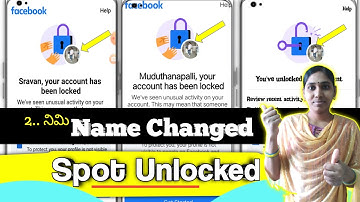 How to Change Name In Locked Account Facebook 2022 🔥|| Locked FB Account Me Name Kaise Change Karna👍