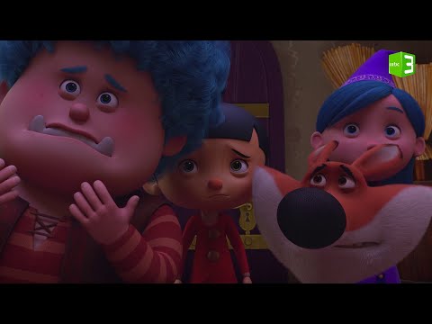 بينوكيو وأصدقاؤه يختبئون في قصر مهجور والنتيجة