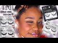 ARDELL LASH TRY ON FAUX MINK l 3D FAUX MINK COLLECTION HAUL l NelleDoingThings!