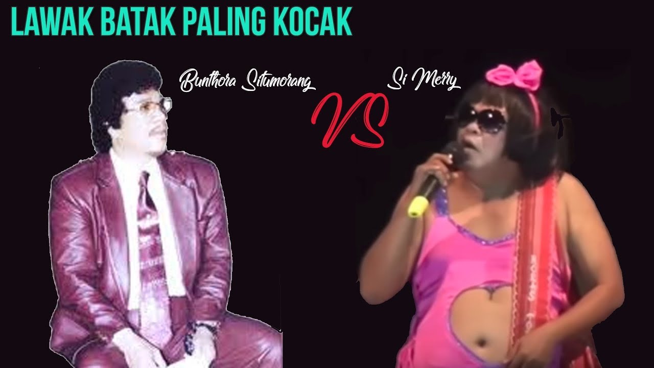 Lawak Batak Si Merry vs Lasidos  Trio