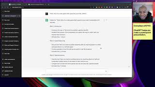 Using ChatGPT and Beatiful.ai to Create a Professional Powerpoint Presentation in MINUTES?!