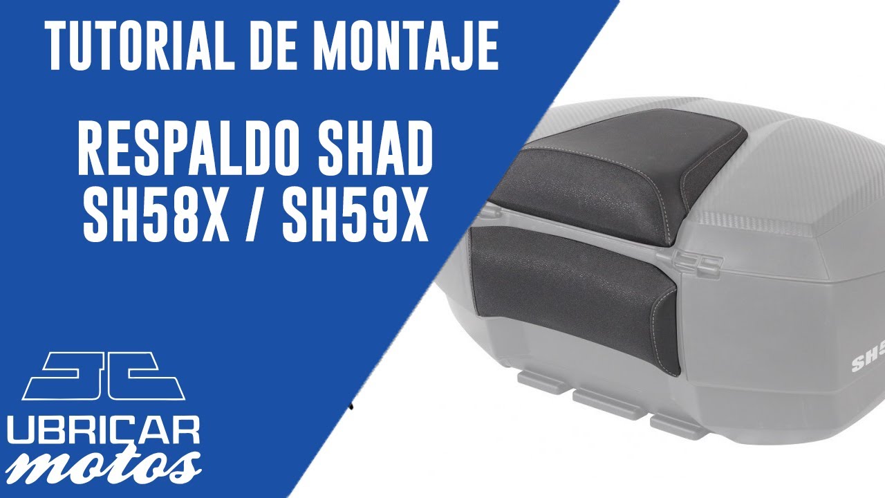 D0ri80 - respaldo de pasajero riñonera baul maleta moto sh58x sh59