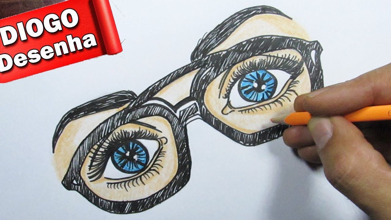 COMO FAZER DESENHO TUMBLR SUPER FÁCIL - OLHOS COM LÁGRIMAS 