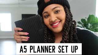 A5 RINGS 2020 PLANNER FLIP-THROUGH! NOTIQ SET UP