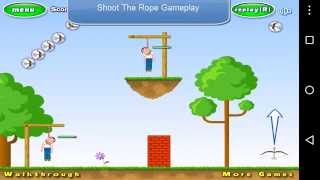 Shoot The Rope - Crazy Strategy Android Game screenshot 1