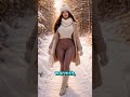 Winter Glow: Confidence in the Snow” Natural Beauty Women