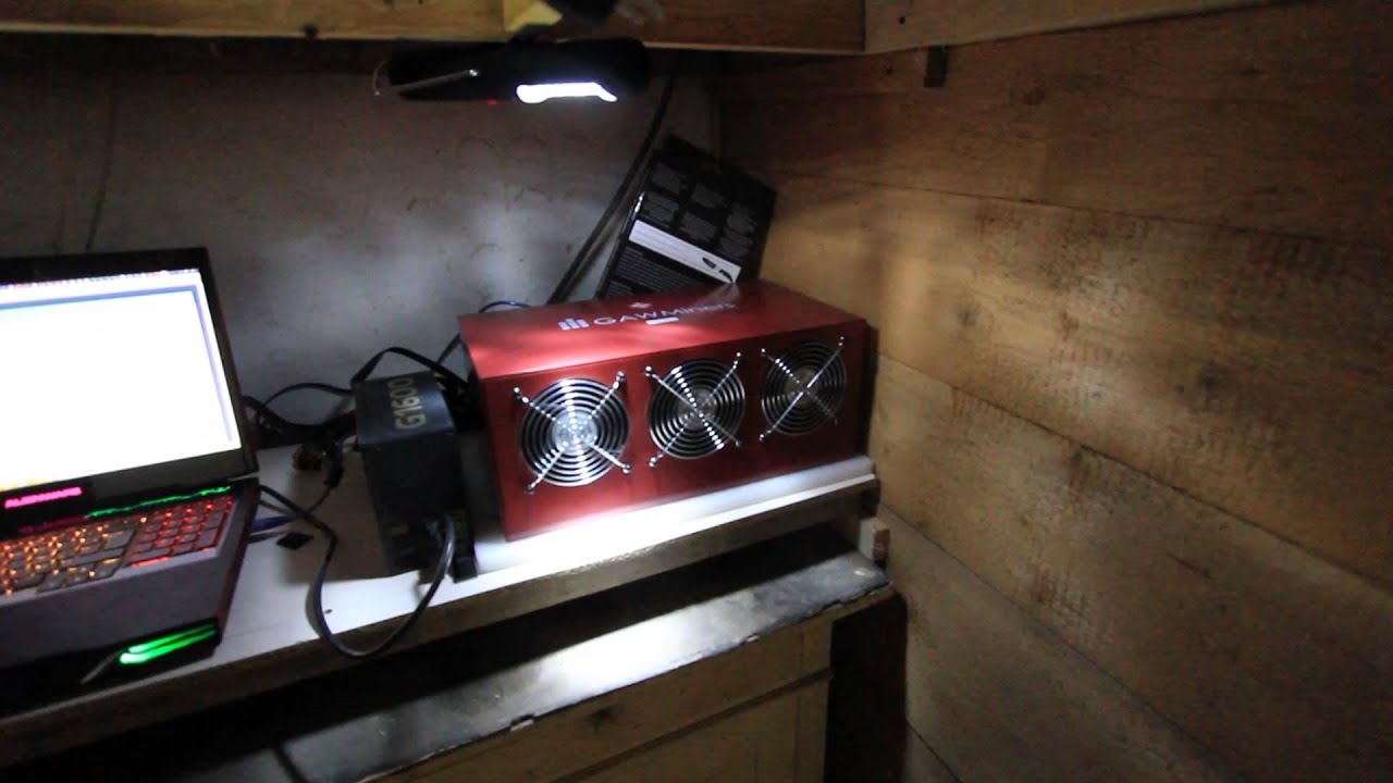 Bruit Gawminers Falcon 27MH - Asic scrypt