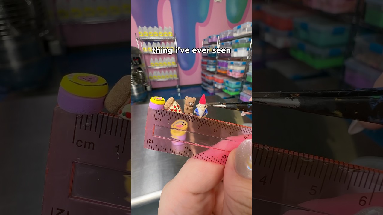 World’s TINIEST Clay Sculptures