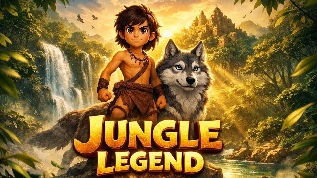 Legend of the Jungle Boy | Full Animated Adventure Story 🌿 | Epic Jungle Movie