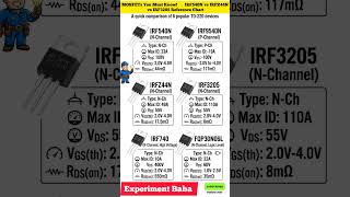 MOSFET Reference Chart Every Electronics Repairer Should Know!
