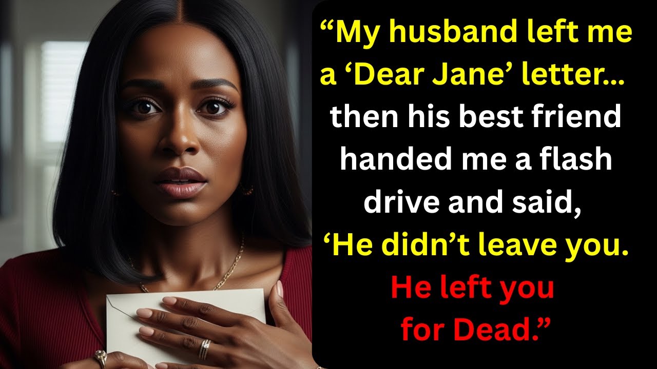“My Husband Left Me a ‘Dear Jane’ Letter… Then His Best Friend Said, ‘He Left You for Dead.