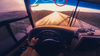 RV caught in UFO PORTAL STORM!