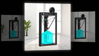 ANYCUBIC D Delta Kossel 3D Printer Pre-Assembled with Ultrabase Hotbed and Semi Auto Leveling-