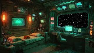 Distant Dreams | Deep Space Balcony with Calm Ambient Music and Space Sounds | 10 hours