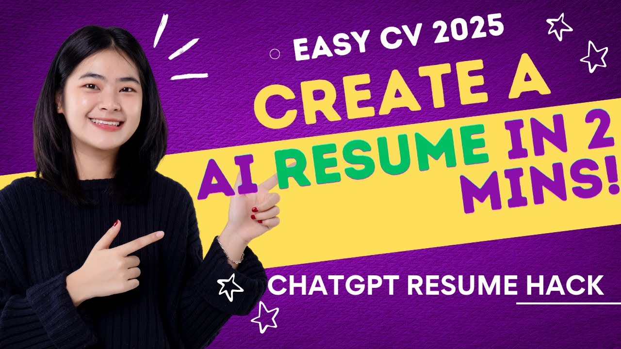 How to Use AI to Create a Resume in 2 Minutes (Step-by-Step Guide for 2025) | HackProof Academy