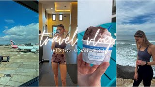 SAN DIEGO TRAVEL VLOG │ girls weekend, upper body workout, eating out