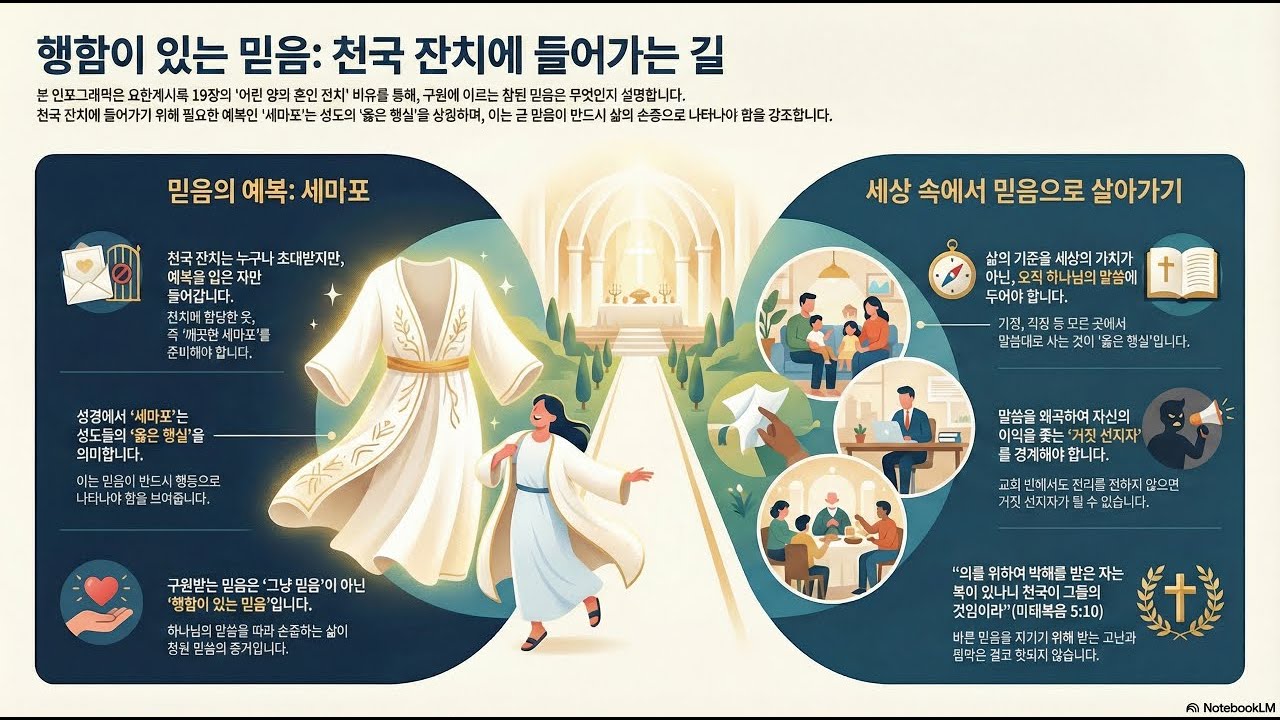 Podcast... 오직 믿음이냐, 오직 행함이 있는 믿음이냐? - YouTube