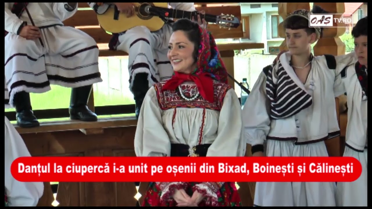 Danțul la ciupercă i-a unit pe oșenii din Bixad, Boinești și Călinești