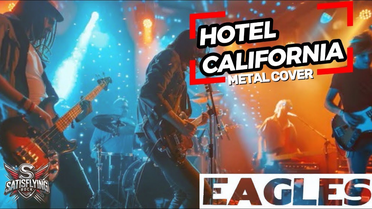EAGLES - Hotel California (Metal Cover)
