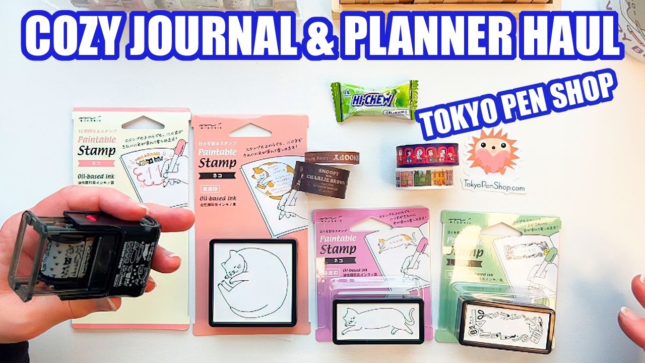 Cozy Journal & Planner Supply Haul from Tokyo Pen Shop