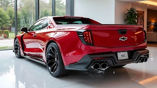 2025 Chevrolet El Camino SS: How It Combines Speed and Practicality!