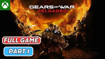 Gears of War Reloaded Full Game Walkthrough Part 1 | Act 1: Ashes | No Commentary | 1080p 60FPS