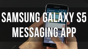 Samsung Galaxy G5 - Message App explained, settings and customization options