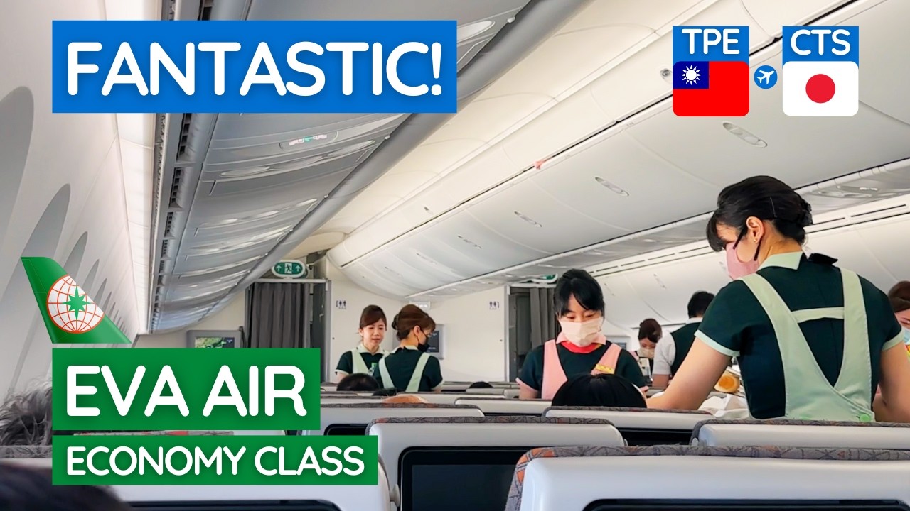 Eva R Japan Flying EVA AIR's AMAZING 787 Dreamliner in Economy Class! | Taipei to ...