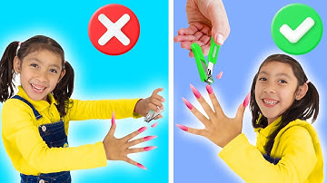 Maddie’s Nail Disaster! Learn Why Clean Nails Matter!