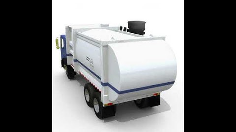 Garbage Truck 3D model from CGTrader.com