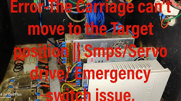 Error-The Carriage can