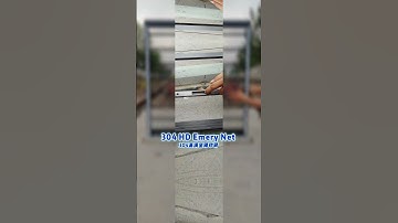 Diamond mesh invisible protective screen, 304 stainless steel mesh.#qiangning