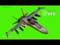 Jet Fighters Fly Green Screen Video with Sound SFX Free Chroma Key