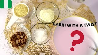 Cassava + Peanuts 😲AFRICAN FOOD !  Best Soaking Garri | Recipe (Not Your Regular)