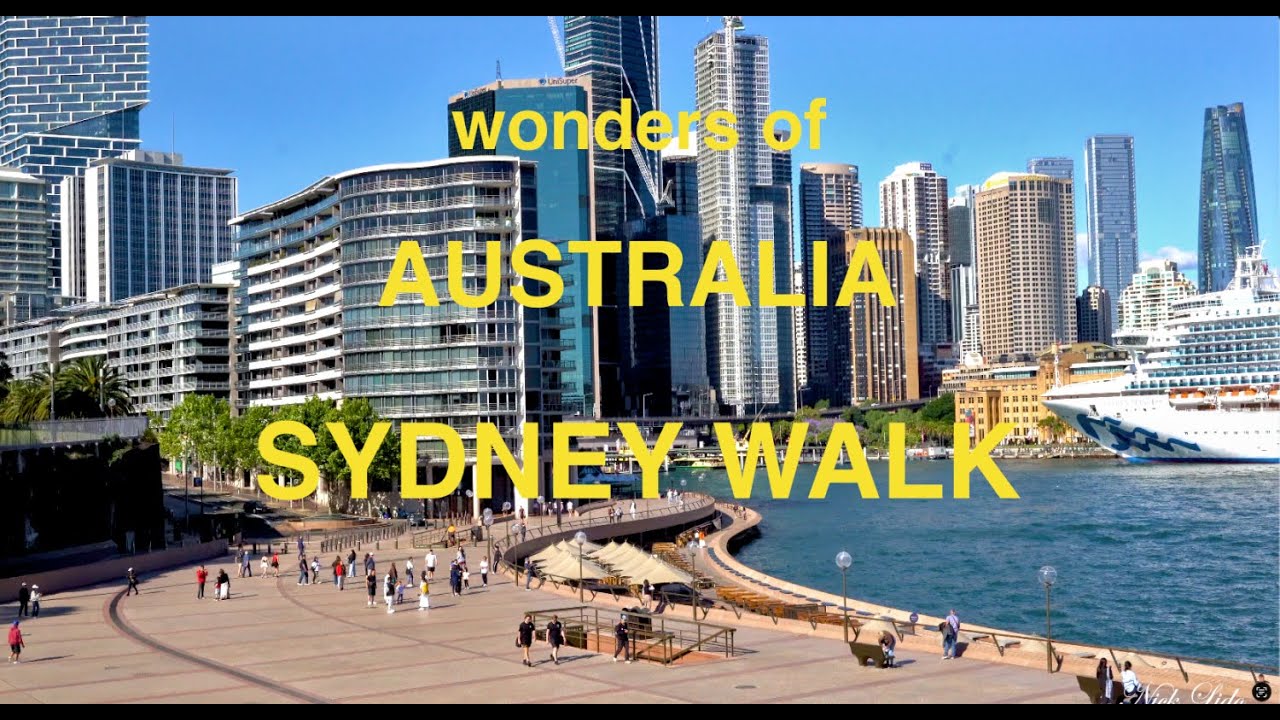 Downtown Sydney Walk, Australia / Princess Cruises Nov' 2025