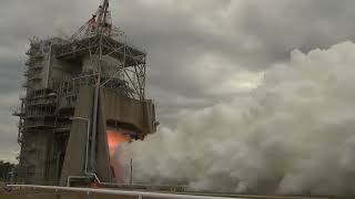 Returning To The Moon: Artemis - First 2022 RS-25 Engine Test at The Stennis Space Center