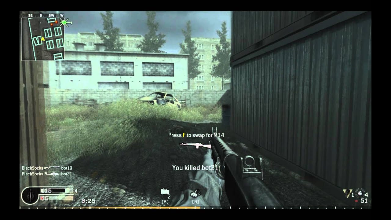 COD4 PeZBoT - Shipment - Shotgun Gameplay by: JaCoL