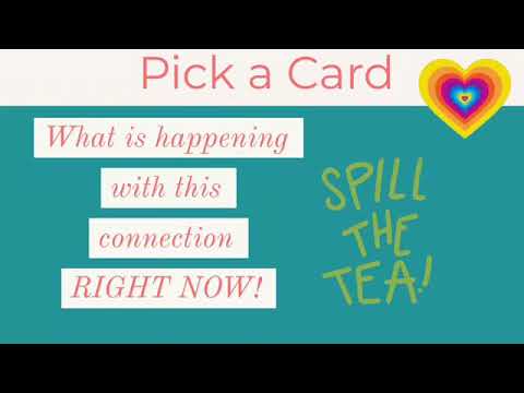 Pick a Card - What is happening with this connection RIGHT NOW! Love ...