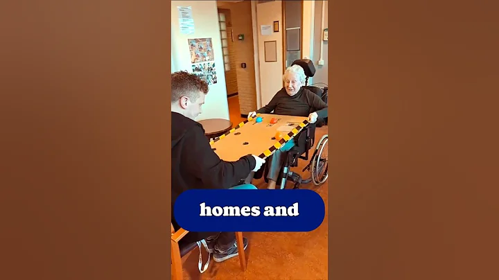 🤔He Makes Fun Games for Elderly #shorts