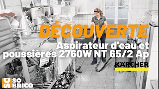 KÄRCHER 2760W NT 65/2 Ap wet and dry vacuum cleaner - SOBRICO 🔥