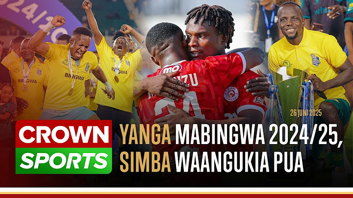 LIVE: YANGA MABINGWA NBCPL 2024/25 & IMESHINDIKANA MARA NNE MFULULIZO/SIMBA WAONDOKA PATUPU LIGI KUU